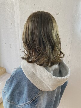 ヘアーワークス ヘルム 渋谷店(HAIR WORKS HELM) [HELM渋谷]オリーブベージュ☆