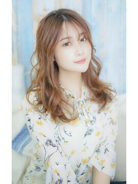 ビューティシモ 川越(Beautissimo) ゆるふわミディアムシースルーバング