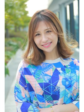 サイン ヘア イノベーション(sign HAIR INNOVATION) 大人可愛い、色気、小顔カットひし形シルエット【錦糸町】