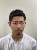 刈り上げすぎないソフトショートスタイル(床屋/赤坂/バーバー)