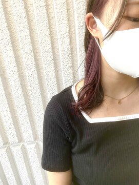 ネオリーブカップ 町田店(Neolive capu) イヤリングカラー ＊ ピンクラベンダー【neolivecapu町田店】