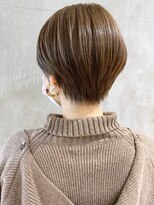 アイティーバイアルバム 八王子店(IT by ALBUM)&nbsp;丸みショート_ミニウルフテラコッタくすみブルー_ba323112