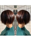 ショートボブ【スタジオアルファプラス日暮里】