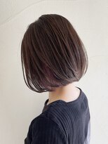 マセナ(Masena)&nbsp;イヤリングカラー×パープル×ボブ