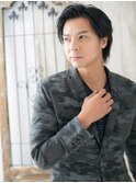 ダークアッシュの爽やかワンレンセミウエットD