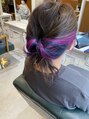 アグ ヘアー リップ 札幌駅前店(Agu hair lip) インナーカラーもチョチョイのチョイやで