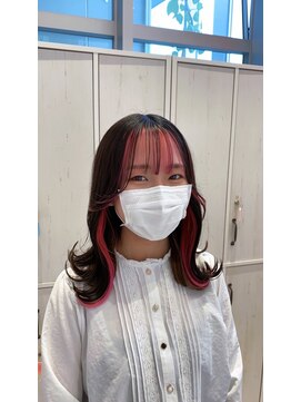 リー 梅田(Lee) Lee梅田茶屋町 インナーカラー