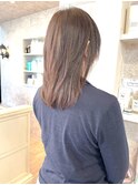 福山市美容室Caary人気似合わせカット春ヘアセミロングレイヤー