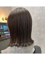 シエルリンクス(Ciel links)&nbsp;切りっぱなし×オリーブベージュ