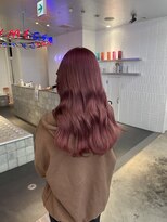 ダブルカラーミルクティーピンクベージュカラーケアブリーチ韓国
