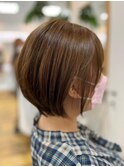 丸みボブ