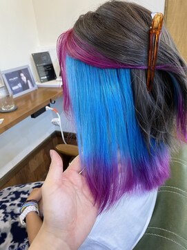 ブランチ(branch) ビビットな水色