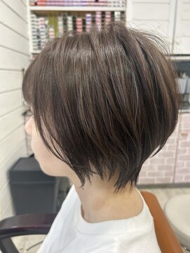 テラス ヘアアンドボタニカル(terrace) *お客様style*ショートボブ