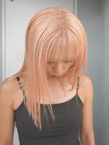 プネル 渋谷(PUNEL) オレンジベージュ ケアブリーチ 渋谷 佐藤