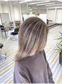 斜め上からでも可愛いバレイヤージュ[倉敷][岡山][倉敷美容室]