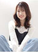 くびれレイヤースタイル×美髪ニュアンスカラー【milly梅田】