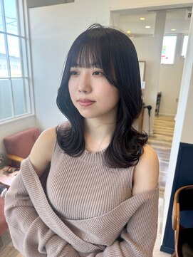 ラグ バイ シゲルカットクラブ 神田久志本店(lag) くびれヘア×ミディアム