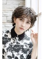 ルーツ(ROOTS) パーマ ショート 外国人風 髪質改善 学割U24 渋谷 ROOTS