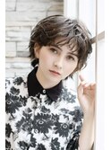 パーマ ショート 外国人風 髪質改善 学割U24 渋谷 ROOTS