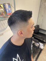 グッドプレイスアンドシング(Good Place&thing)&nbsp;メンズ刈り上げスキンフェードバーバースタイルウェーブアップ