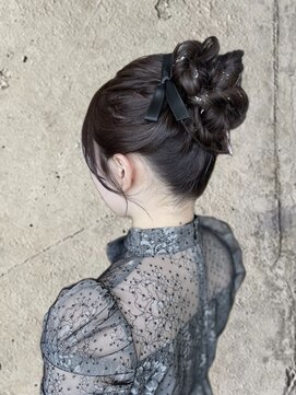 ヘアーデザイン グランツ 平成店(hair design Granz) お団子ヘア