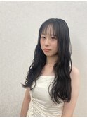 黒髪清純派モデル