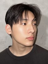 韓国スリークカットダウンパーマ