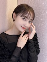 サンド クリア 横浜本店(sand clear)&nbsp;くびレイヤーエモージュ愛されショートボブ艶髪マッシュハンサム