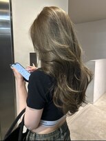 アイシー 表参道(ICY)&nbsp;【ワンホンヘア】オリーブベージュ透明感カラー