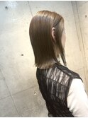 長めのボブ