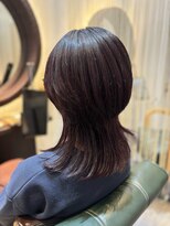 ルプス ヘアーアンドメイク(LUPUS HAIR&MAKE)&nbsp;20代ウルフ×ボルドーカラー