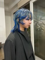 レコ 渋谷(LECO) ブルーカラーデザインウルフ