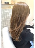 ロングスタイル×シークレットハイライト