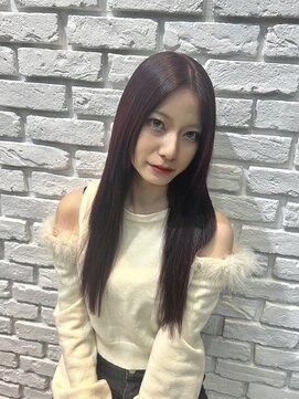 ベル(belle) レイヤーカット/エクステ/暖色カラー[天文館]