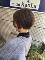 ルッツ カオラ(Ruttu KaoLa)&nbsp;大人可愛い襟足スッキリ小顔ショート　30代40代50代　志木