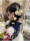 【卒業式☆袴着付けヘアアレンジ☆】日吉