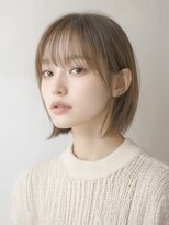 ノア 三宮店(NOA)&nbsp;【NOA】ミディアムストレート大人レイヤー20代30代40代