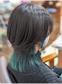 30代40代50代 白髪染め【SEASONPLUS 匂坂】インナーハイライト5