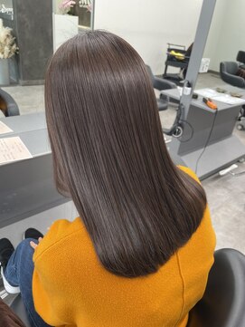 ガルボヘアー 桟橋店(garbo hair) オイルカラー高知美容院グレージュ