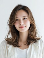 ニスル 町田店(NISURU)&nbsp;似合わせカット/大人ガーリー/ダークアッシュ/着物/町田/町田駅