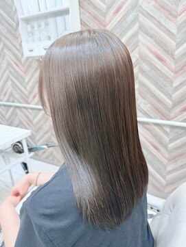 ヘアメイクゼロ 坂戸駅前店(hairmake zero) ワンレンストレート