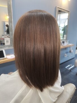 オンアンドオフ コウベ(ONandOFF KOBE) 髪質改善表面ストレートで若見え時短ヘア