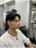 毛流れセンターパート