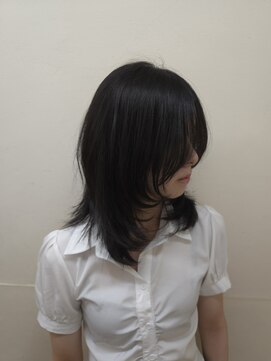 ネアー 新潟(NEER) 新潟駅/万代/ミディアム/レイヤーカット/艶髪/髪質改善/韓国ヘア