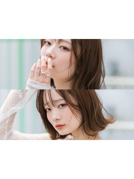 世代に合わせたレイヤーカットが評判◎印象が決まる前髪～顔周りだからこそ、女性らしい"抜け感"を☆