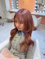 スペックホルダーミミ(Spec Holder mimi)&nbsp;デザインカラーピンクベージュ×くびれスタイル10.18