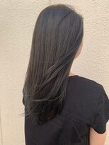 ヘアカラー専門店fit color 平井店【フィットカラー】オーガニックカラー/白髪染め&nbsp;ダークアッシュ/似合わせカット/ミディアムレイヤーカット[平井]