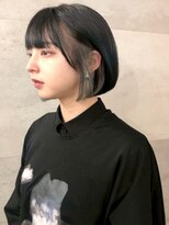 ロマリア(Lomalia)&nbsp;インナーカラーボブ[表参道/原宿/ダブルカラー/ケアブリーチ