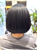 美髪縮毛矯正でツヤ髪ボブ♪