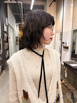 ニディー バイ デイジー(Nidee by Daisy) ミディアムパーマ ボブパーマ ケアパーマ